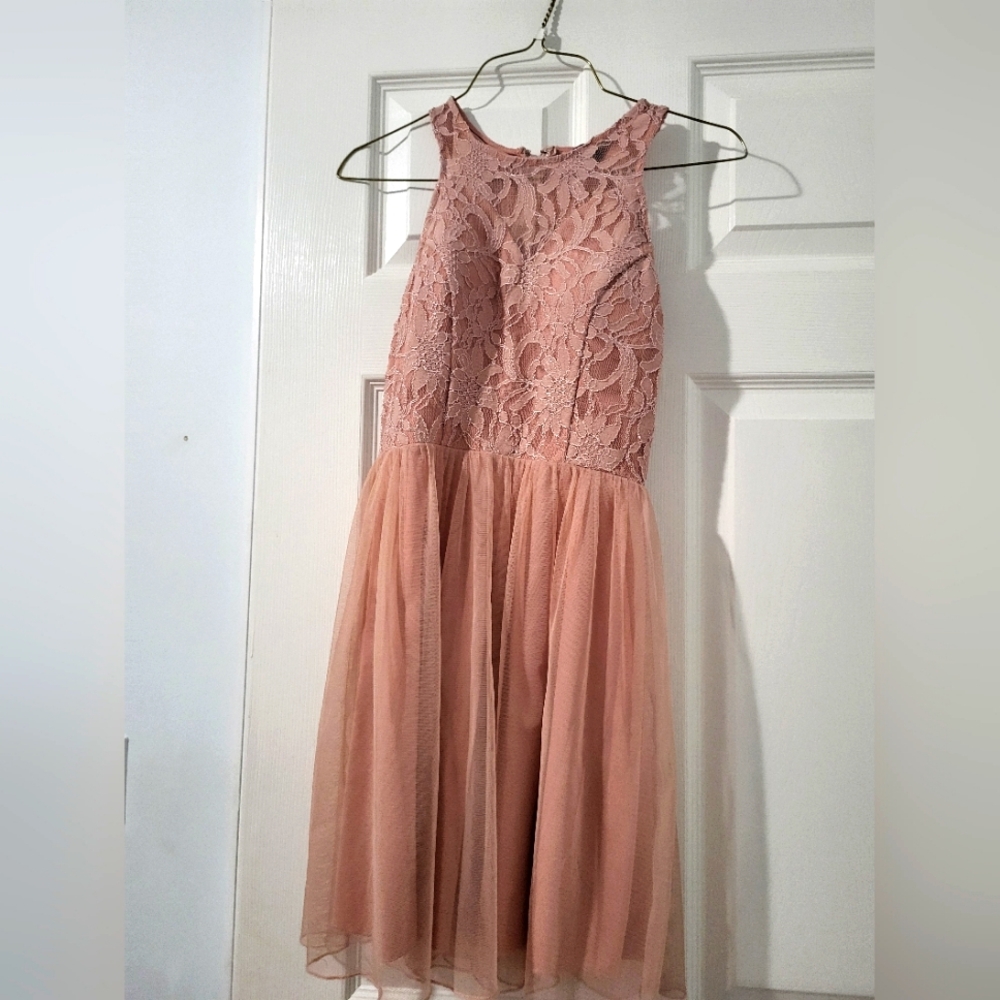 Pale pink dress size 3